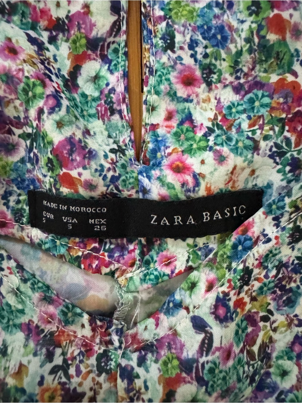 Zara Ditsy Floral Print Jumpsuit - Picture 3 of 6